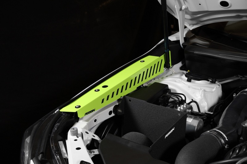 Subaru WRX Fender Shrouds - Perrin Performance - Neon Yellow - `22-`25